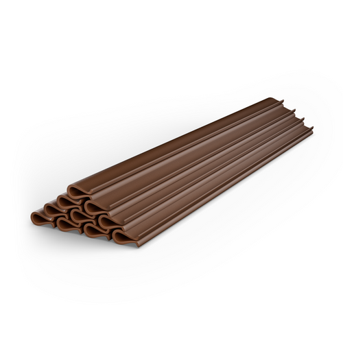 Befestigungsclips Sichtschutzstreifen Doppelstabmatten 19cm 10er-Set